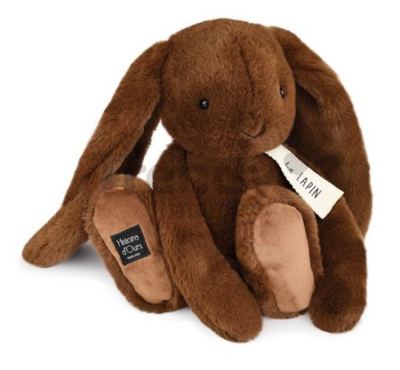 Plyšový zajačik The Bunny Coffee Histoire d’ Ours hnedý 32 cm od 0 mes