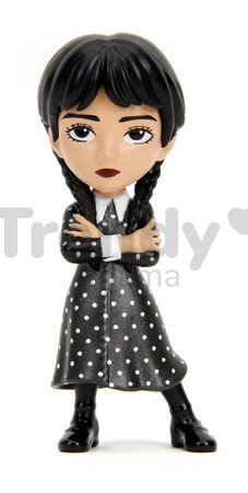 Figúrka zberateľská Wednesday Figure Single Pack Jada kovová 4 rôzne druhy 6 cm výška