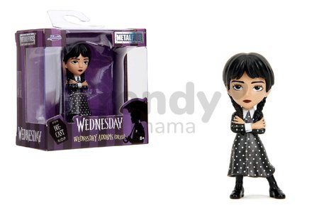 Figúrka zberateľská Wednesday Figure Single Pack Jada kovová 4 rôzne druhy 6 cm výška
