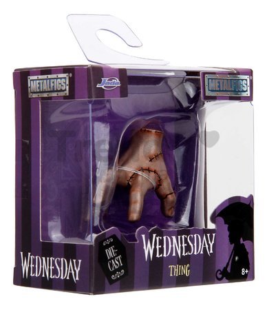 Figúrka zberateľská Wednesday Figure Single Pack Jada kovová 4 rôzne druhy 6 cm výška