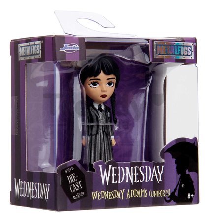 Figúrka zberateľská Wednesday Figure Single Pack Jada kovová 4 rôzne druhy 6 cm výška
