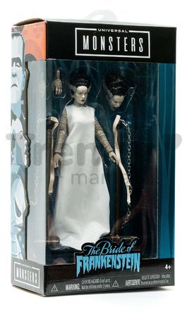 Figúrka Frankensteinova nevesta Monsters Jada s pohyblivými časťami a doplnkami výška 15 cm
