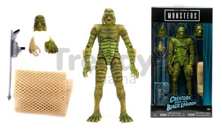 Figúrka Netvor z čiernej lagúny Monsters Jada s pohyblivými časťami a doplnkami výška 15 cm