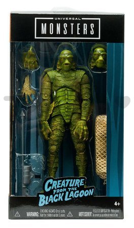 Figúrka Netvor z čiernej lagúny Monsters Jada s pohyblivými časťami a doplnkami výška 15 cm