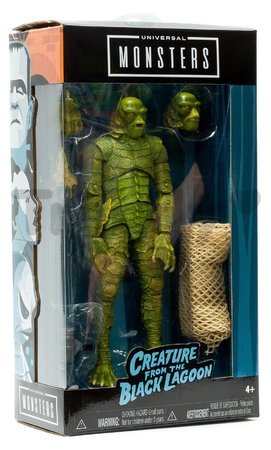 Figúrka Netvor z čiernej lagúny Monsters Jada s pohyblivými časťami a doplnkami výška 15 cm