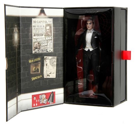 Figúrka Bela Lugosi Dracula Jada s pohyblivými časťami a doplnkami výška 15 cm v luxusnom balení