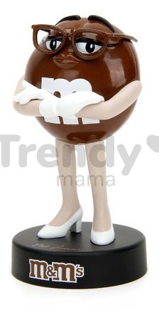 Figúrka zberateľská M&M Brown Jada kovová výška 10 cm