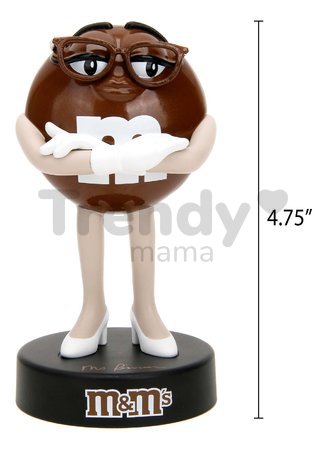 Figúrka zberateľská M&M Brown Jada kovová výška 10 cm