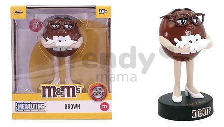 Figúrka zberateľská M&M Brown Jada kovová výška 10 cm