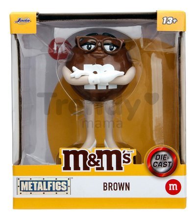 Figúrka zberateľská M&M Brown Jada kovová výška 10 cm