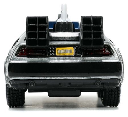 Autíčko Time Machine Back to the Future 3 Jada kovové s otvárateľnými dverami dĺžka 11,5 cm 1:32