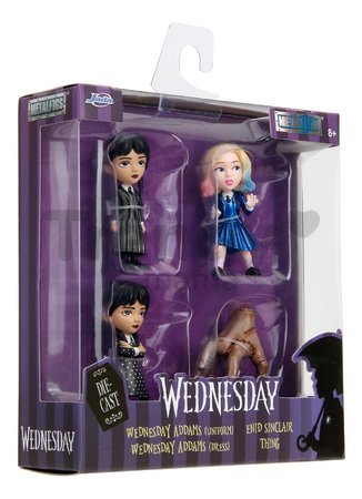 Figúrky zberateľské Wednesday Metalfigs 4-pack Jada kovové sada 4 druhov