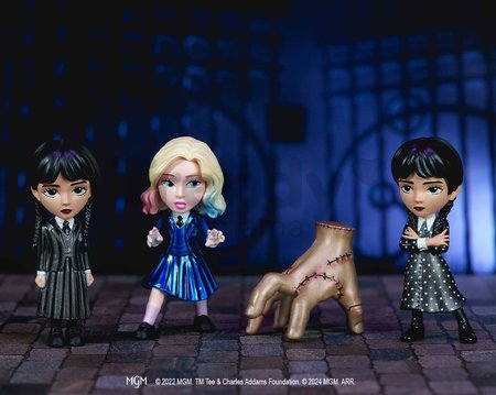 Figúrky zberateľské Wednesday Metalfigs 4-pack Jada kovové sada 4 druhov