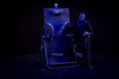 Figúrka Frankenstein Deluxe Next Level Jada s pohyblivými časťami a doplnkami výška 15 cm v luxusnom balení