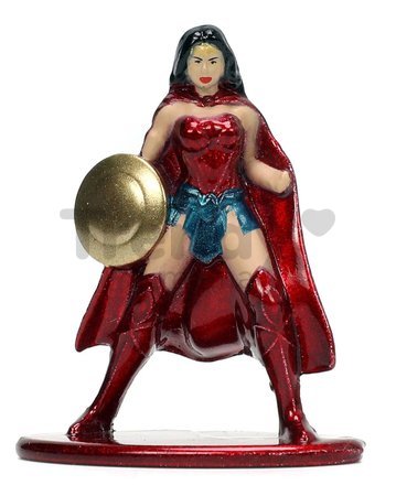 Autíčko DC Pontiac Firebird 1972 Jada kovové s otvárateľnými dverami a figúrkou Wonder Woman dĺžka 13 cm 1:32