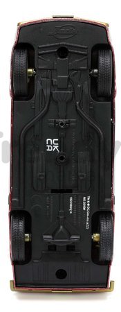 Autíčko DC Chevy Camaro 1969 Jada kovové s otvárateľnými dverami a figúrkou Robin dĺžka 13 cm 1:32