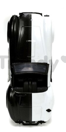 Autíčko DC 1965 Shelby Cobra 427 Jada kovové s otvárateľnými dverami a figúrkou Two Face dĺžka 13 cm 1:32