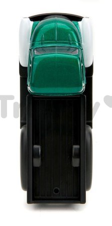 Autíčko Chevy COE 1952 DC Jada kovové s otvárateľnými dverami a figúrka Green Lantern dĺžka 12 cm 1:32