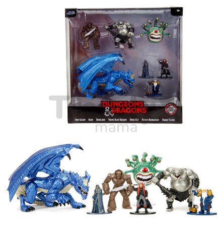 Figúrky zberateľské Dungeons & Dragons Megapack Jada kovové sada 7 druhov