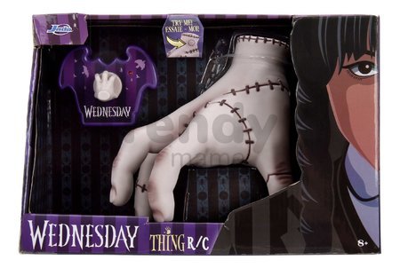 Chodiaca ruka na diaľkové ovládanie RC Wednesday Thing Jada s USB nabíjaním od 8 rokov