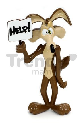 Autíčko Looney Tunes Road Runner Jada kovové s otvárateľnými časťami a figúrkou Wile E. Coyote dĺžka 22 cm 1:24
