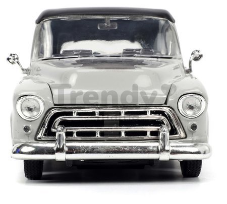 Autíčko Chevy Suburban 1957 Jada kovové s otvárateľnými časťami a figúrkou Frankenstein dĺžka 20 cm 1:24