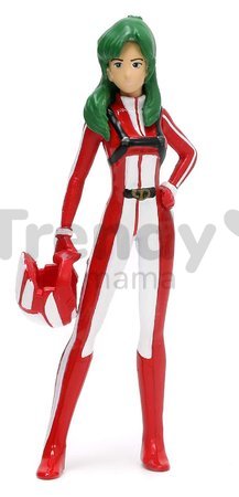 Autíčko Robotech ´20 Toyota Supra Jada kovové s otvárateľnými časťami a figúrkou Miriya Sterling dĺžka 20 cm 1:24