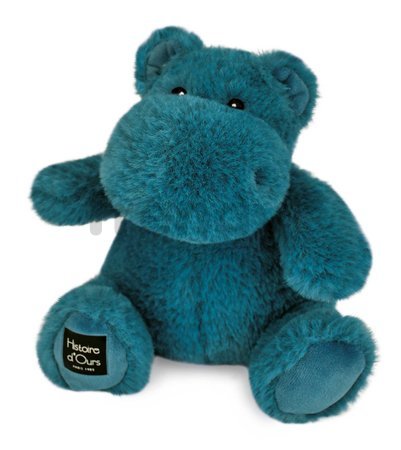 Plyšový hrošík L'Hippo Histoire d’ Ours rôzne farby 18 cm od 0 mes
