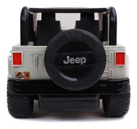 Autíčko na diaľkové ovládanie RC Jeep Wrangler Jurassic World Jada terénne dĺžka 30 cm 1:16 od 6 rokov