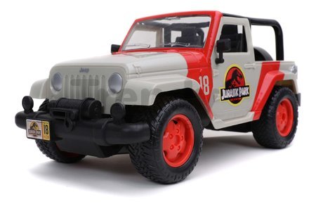 Autíčko na diaľkové ovládanie RC Jeep Wrangler Jurassic World Jada terénne dĺžka 30 cm 1:16 od 6 rokov