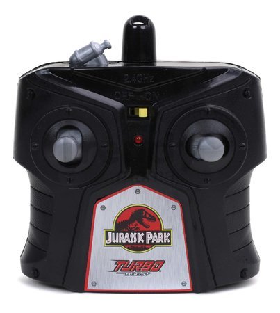 Autíčko na diaľkové ovládanie RC Jeep Wrangler Jurassic World Jada terénne dĺžka 30 cm 1:16 od 6 rokov