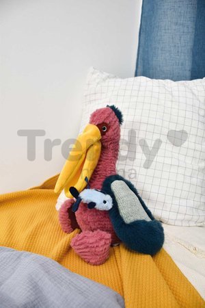 Plyšový pelikán Pelican Marine Treasure Histoire d’ Ours ružový 34 cm od 0 mes