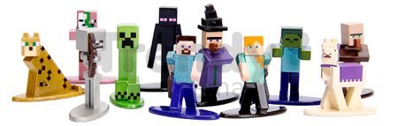 Figúrka zberateľská Minecraft Nano Blind Pack Jada kovová 13 druhov výška 4 cm