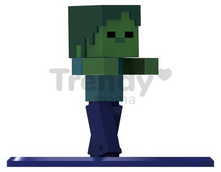 Figúrka zberateľská Minecraft Nano Blind Pack Jada kovová 13 druhov výška 4 cm