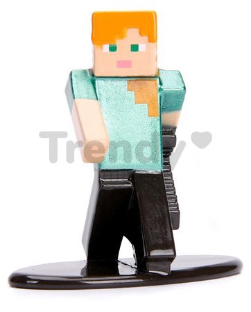Figúrka zberateľská Minecraft Nano Blind Pack Jada kovová 13 druhov výška 4 cm