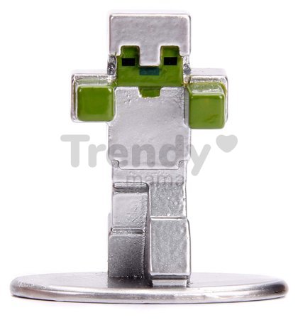 Figúrka zberateľská Minecraft Nano Blind Pack Jada kovová 13 druhov výška 4 cm