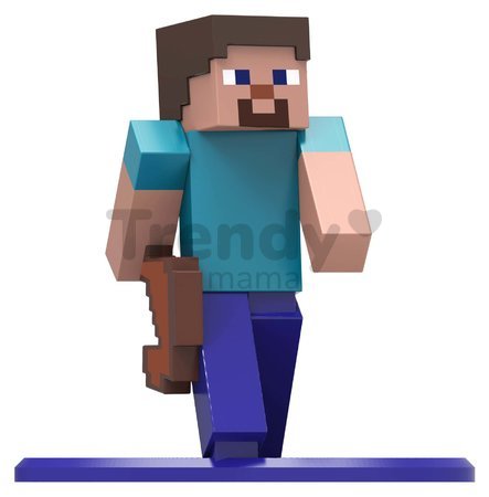 Figúrka zberateľská Minecraft Nano Blind Pack Jada kovová 13 druhov výška 4 cm