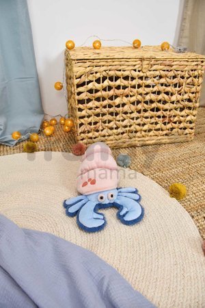 Plyšový krab pustovník Hermit Crab Marine Treasure Histoire d’ Ours ružovo-modrý 26 cm od 0 mes