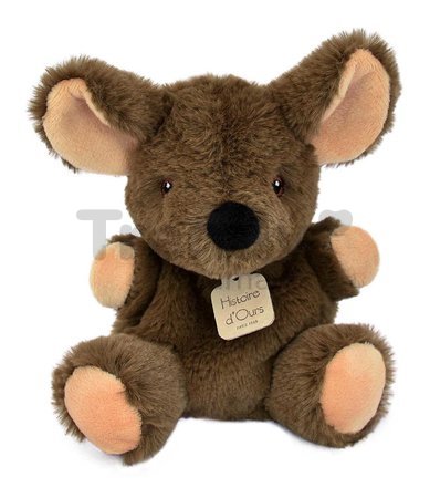 Plyšové zvieratko The Little Companions Histoire d’ Ours rôzne druhy 100% recyklovaný materiál 15 cm od 0 mes