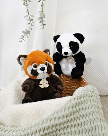 Plyšová panda The Little Companions Histoire d’ Ours čierno-biela 20 cm od 0 mes