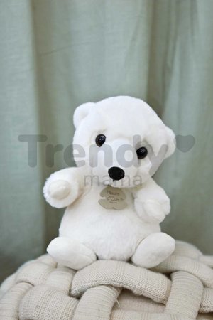Plyšový medvedík The Little Companions Histoire d’ Ours biely 20 cm od 0 mes
