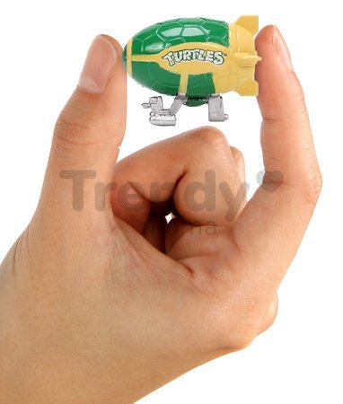 Autíčka Ninja korytnačky Nano Cars Jada kovové sada 3 druhov dĺžka 4 cm