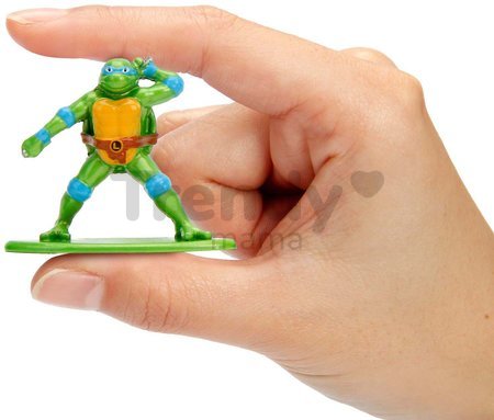 Figúrka zberateľská Turtles Blind Pack Nanofigs Jada kovová výška 4 cm
