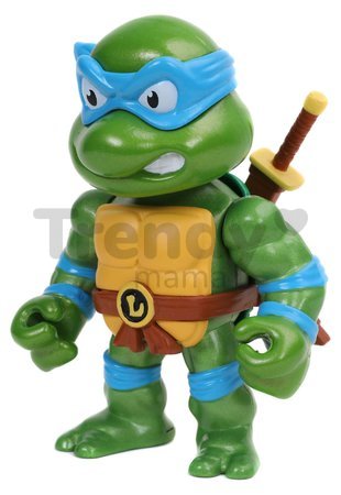 Figúrka zberateľská Turtles Leonardo Jada kovová s pohyblivými ramenami výška 10 cm