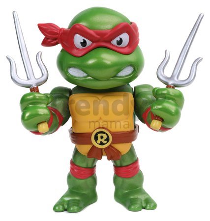 Figúrka zberateľská Turtles Raphael Jada kovová s pohyblivými ramenami výška 10 cm