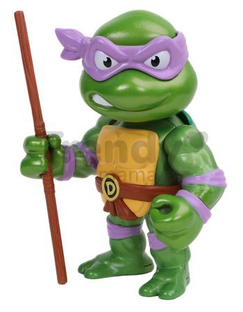 Figúrka zberateľská Turtles Donatello Jada kovová s pohyblivými ramenami výška 10 cm