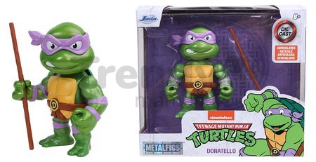 Figúrka zberateľská Turtles Donatello Jada kovová s pohyblivými ramenami výška 10 cm