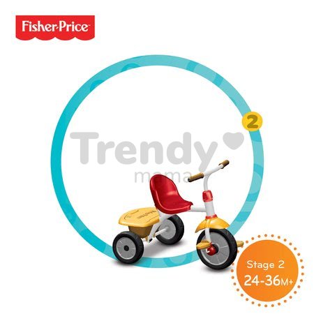 Trojkolka Fisher-Price Glee Plus smarTrike červeno-žltá od 18 mes