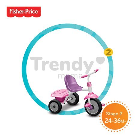 Trojkolka Fisher-Price Glee Plus smarTrike ružovo-fialová od 18 mes