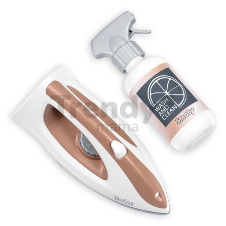 Žehliaca doska so žehličkou Tefal Foldable Ironing Board Smoby skladacia s úložným priestorom a IML potlačou